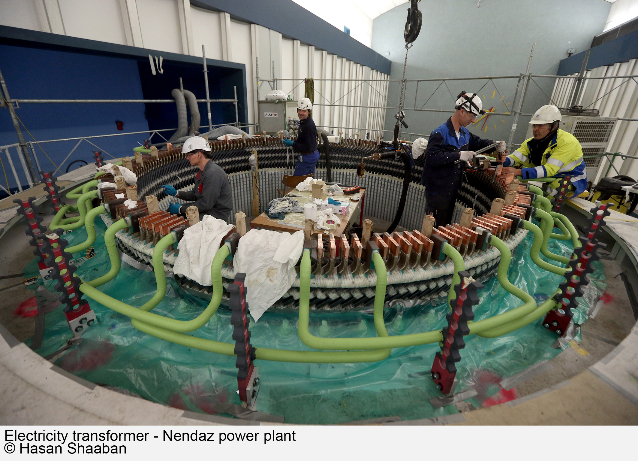 Electricity transformer - Nendaz power plant 