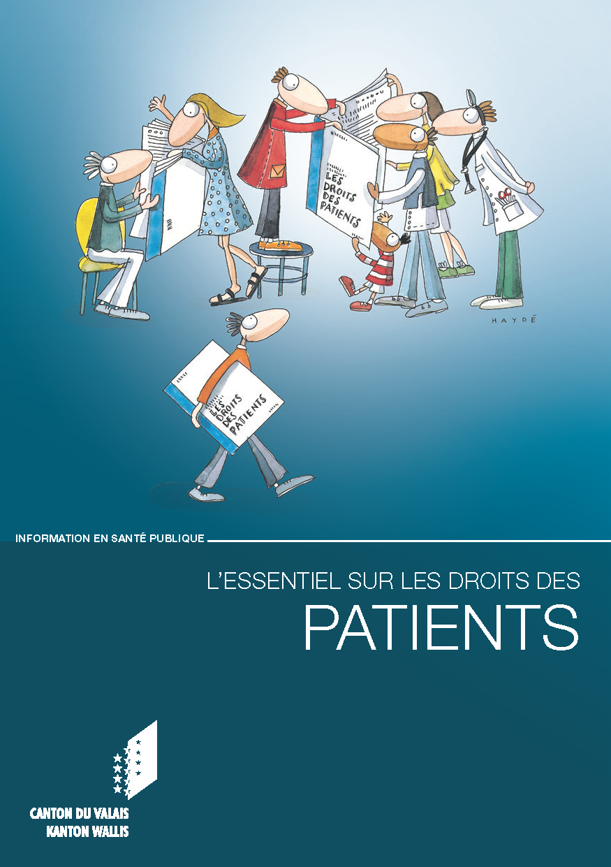 Titelbild der Broschüre "Patientenrechte"